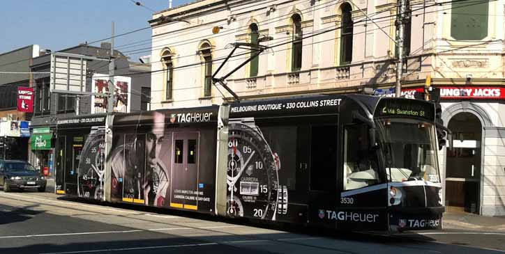 Yarra Trams Siemens Combino Tag Heuer 3530